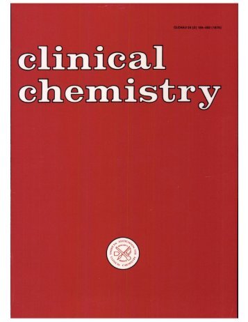 Front Matter (PDF) - Clinical Chemistry