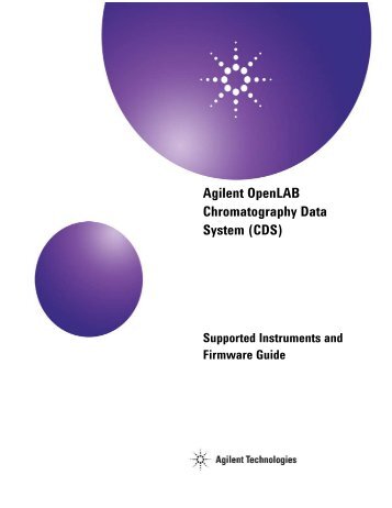 Agilent OpenLAB Chromatography Data System (CDS)