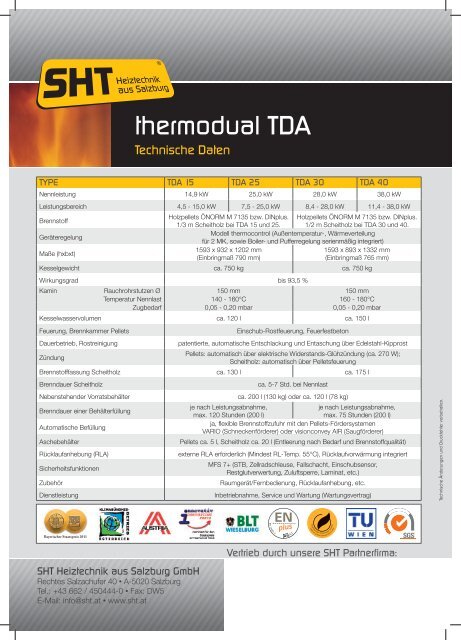 thermodual TDA - Iliaens