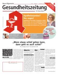 Neue Allgemeine Gesundheitszeitung für Deutschland