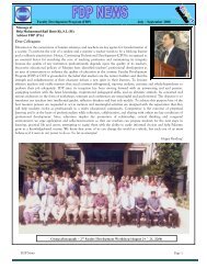 FDP Newsletter 3rd Issue - COMSATS Institute of Information ...