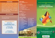 FDP brochure-march-12 - Sri Sai Ram Engineering College in