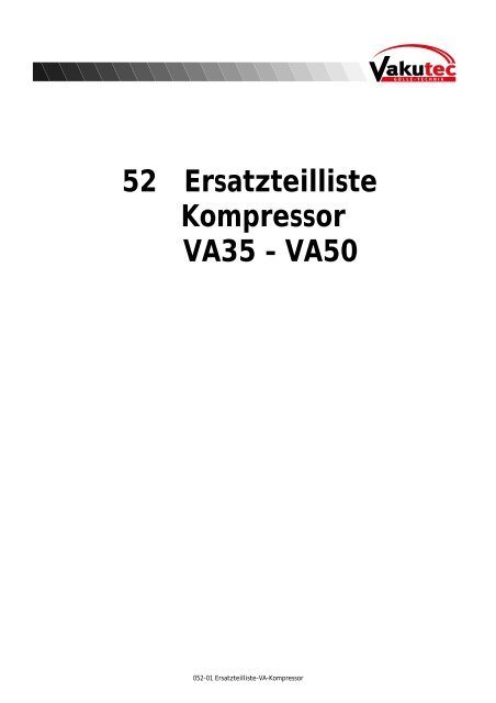 VA - Kompressor - Vakutec