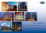 Hotels + Apartments. - GBI AG