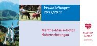 Martha-Maria-Hotel in Hohenschwangau