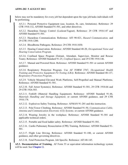 MEMORANDUM FOR A1 - Air Force E-Publishing