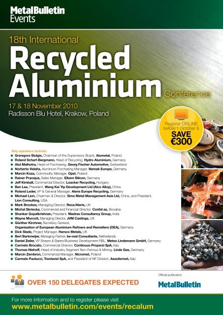 Recycled Aluminium - Metal Bulletin Store