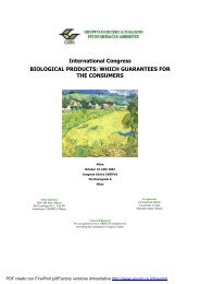 International Congress BIOLOGICAL PRODUCTS - Gruppo di ...