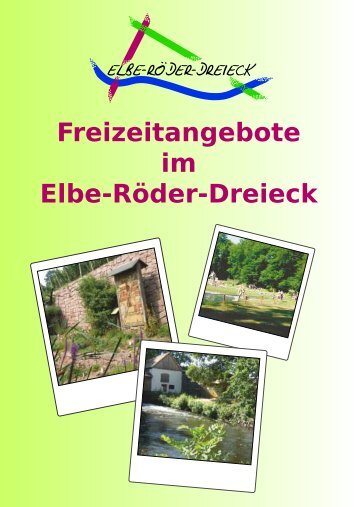 Freizeitangebote im ERD_092012 - Elbe-Röder-Dreieck