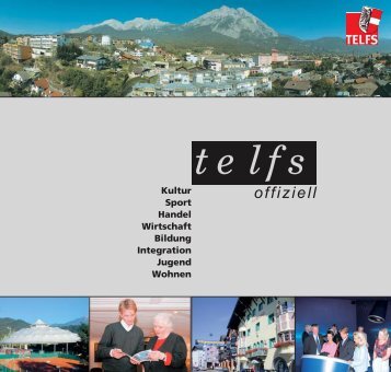 Gemeinde Telfs neu 4. Auflage - Marktgemeinde Telfs