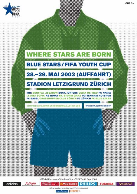 Turniermagazin_2003 - Blue Stars/FIFA Youth Cup