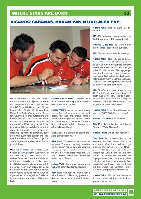 Turniermagazin_2003 - Blue Stars/FIFA Youth Cup