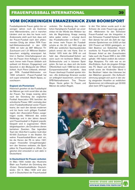 Turniermagazin_2003 - Blue Stars/FIFA Youth Cup