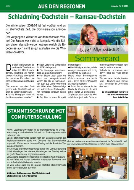 kopie - Privatzimmer und Ferienwohnungen in der Steiermark