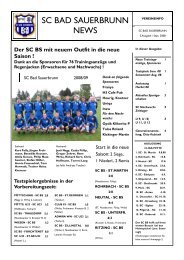 2.Ausgabe - SC Bad Sauerbrunn