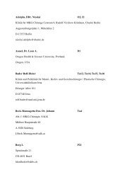 Autorenverzeichnis alphabetisch 2010 - 17. Jahreskongress der ...