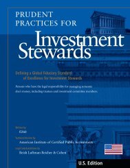 Prudent Practices for Investment Stewards handbook - Fi360