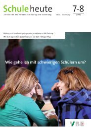 H 1/2 07 - Verband Bildung und Erziehung, Landesverband NRW