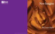 New Insights 2009 Annual Report - Jersey Battered Women's Service