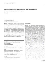 Turbulent Luminance in Impassioned van Gogh Paintings