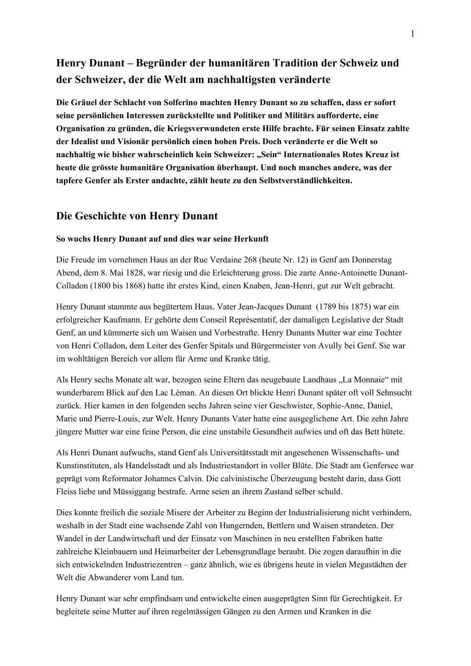 2 Free Magazines From Dunant Wissen Ch