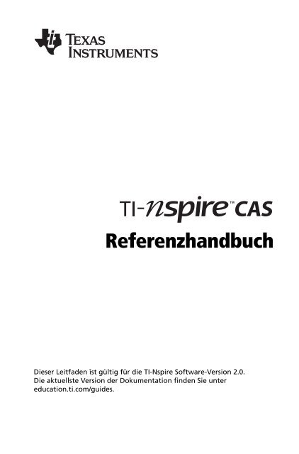 Referenzhandbuch