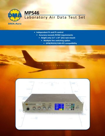 Laboratory Air Data Test Set