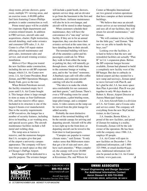 PDF Version October November 2008 - Midwest Flyer
