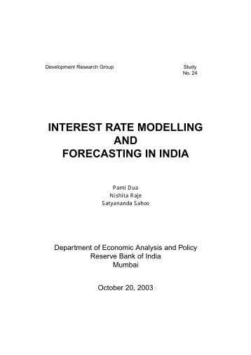 Title Pages - Reserve Bank of India