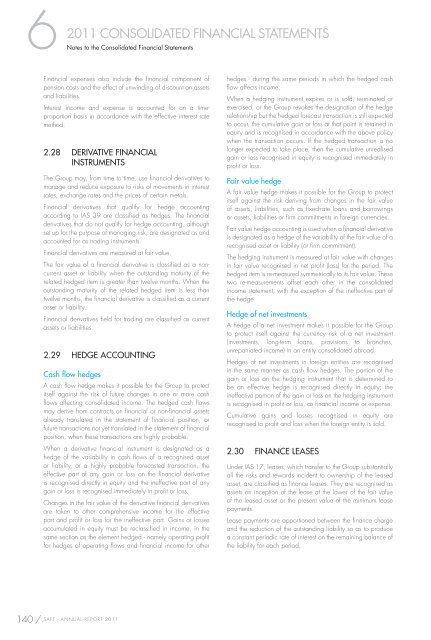 ANNUAL REPORT 2011 REGISTRATION DOCUMENT - Saft