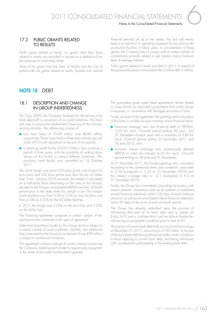 ANNUAL REPORT 2011 REGISTRATION DOCUMENT - Saft