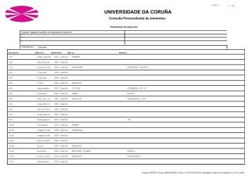 UNIVERSIDADE DA CORUÑA