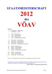 Staatsmeisterschaft 2012 - VÖAV Landesverband Steiermark
