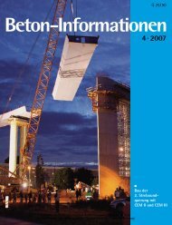 Beton-Info intern Beton-Info intern - beton informationen