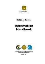 Defence Forces Information handbook