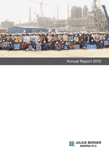 Annual Report 2010 - Julius Berger Nigeria