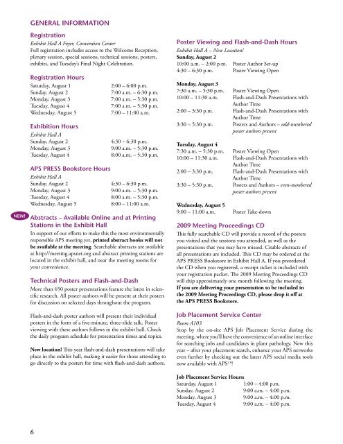 Annual Meeting Program Book - American Phytopathological Society