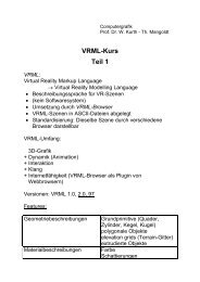 VRML-Kurs Teil 1