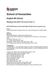 Level 4 (Year1), Reading List