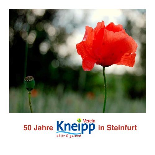 Festschrift - Kneipp-Verein Steinfurt e. V.