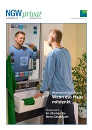 Kundenmagazin privat, Ausgabe 3/2009 (PDF 6 MB - ngw
