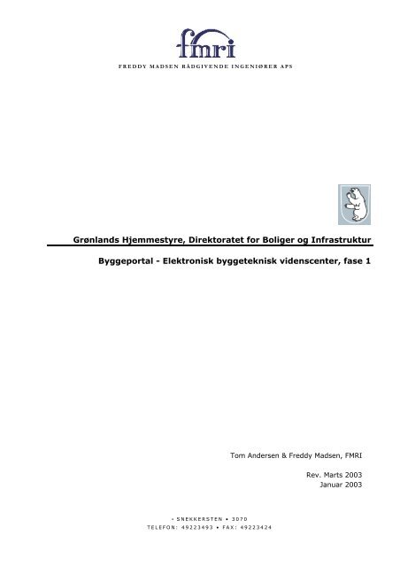 Elektronisk byggeteknisk videnscenter, fase 1 - Byginfo