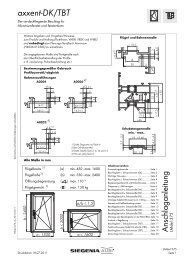 axxent-DK/TBT - SIEGENIA-AUBI Dokumentationsportal