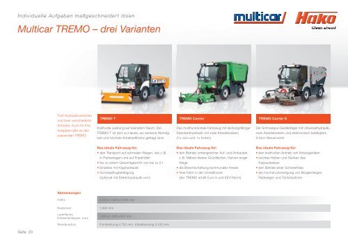 Produkt- und Gerätekatalog - Multicar