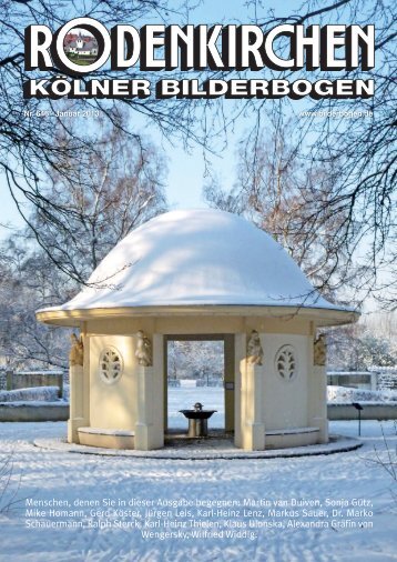 KBB Umschlag 0113 - RODENKIRCHEN Kölner Bilderbogen