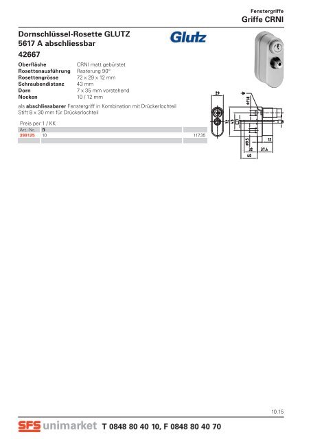 www.sfsunimarket.biz Fenster - SFS unimarket AG