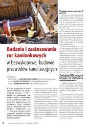 Badania i zastosowania rur kamionkowych w bezwykopowej budowie