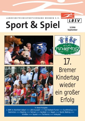 Bremer Kindertag wieder ein großer Erfolg - BBL Bowling ...