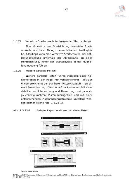 Themenpapier Nr. 60 Aktiver Lärmschutz Am Flughafen Berlin ...