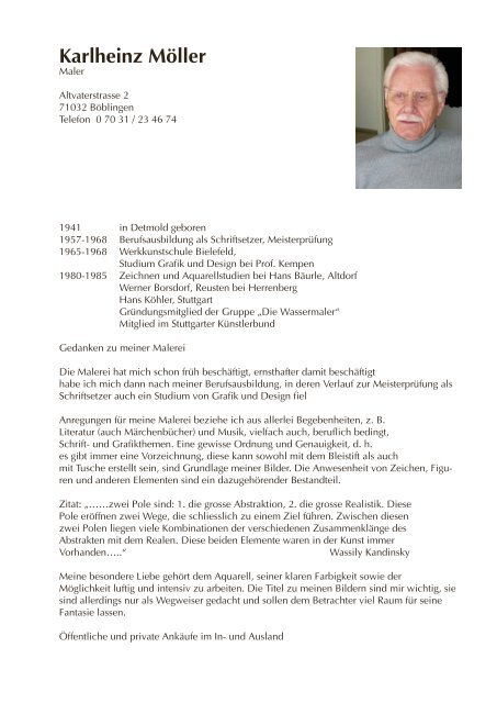 Richard Böhmer - Künstlerbund Stuttgart